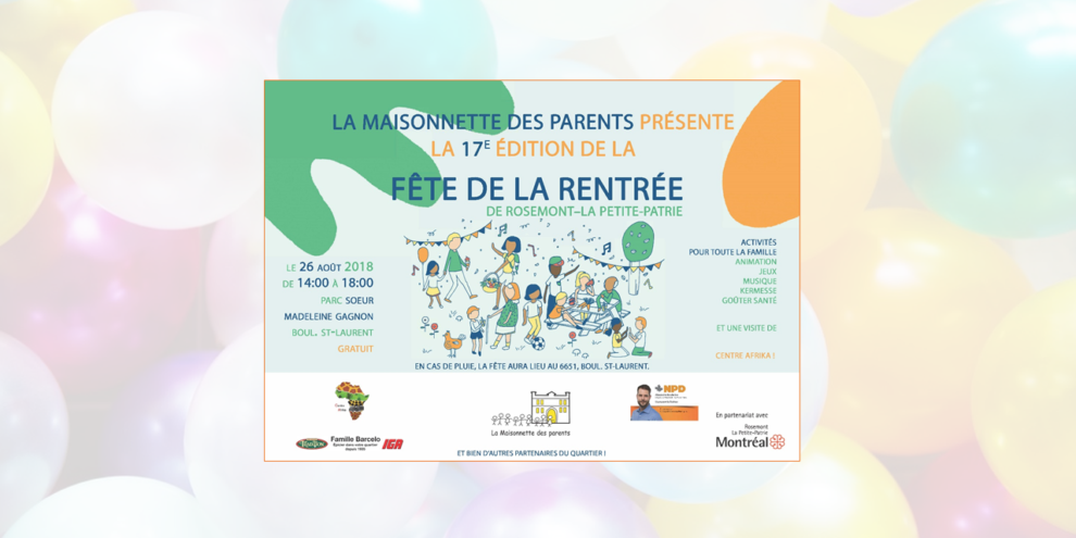 AFFICHE – Fête de la rentrée 2018 – Bon format – PNG