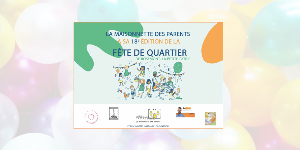 AFFICHE – Souvenirs de la Fête de quartier 2019 – Bon format – PNG