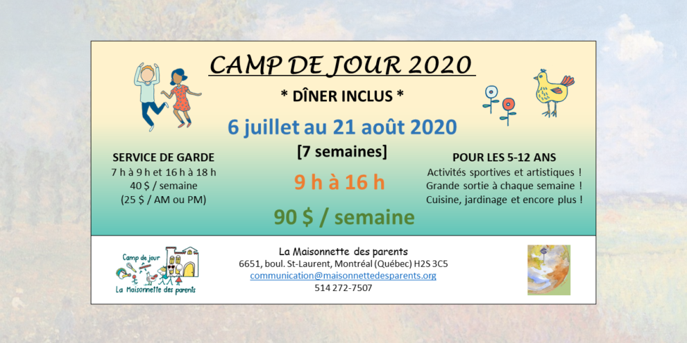 Affiche_VF – CAMP DE JOUR_2020 – La MDP – PNG