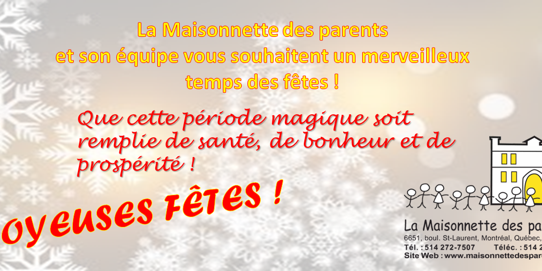 JOYEUSES FÊTES (2018-2026)_De La MDP