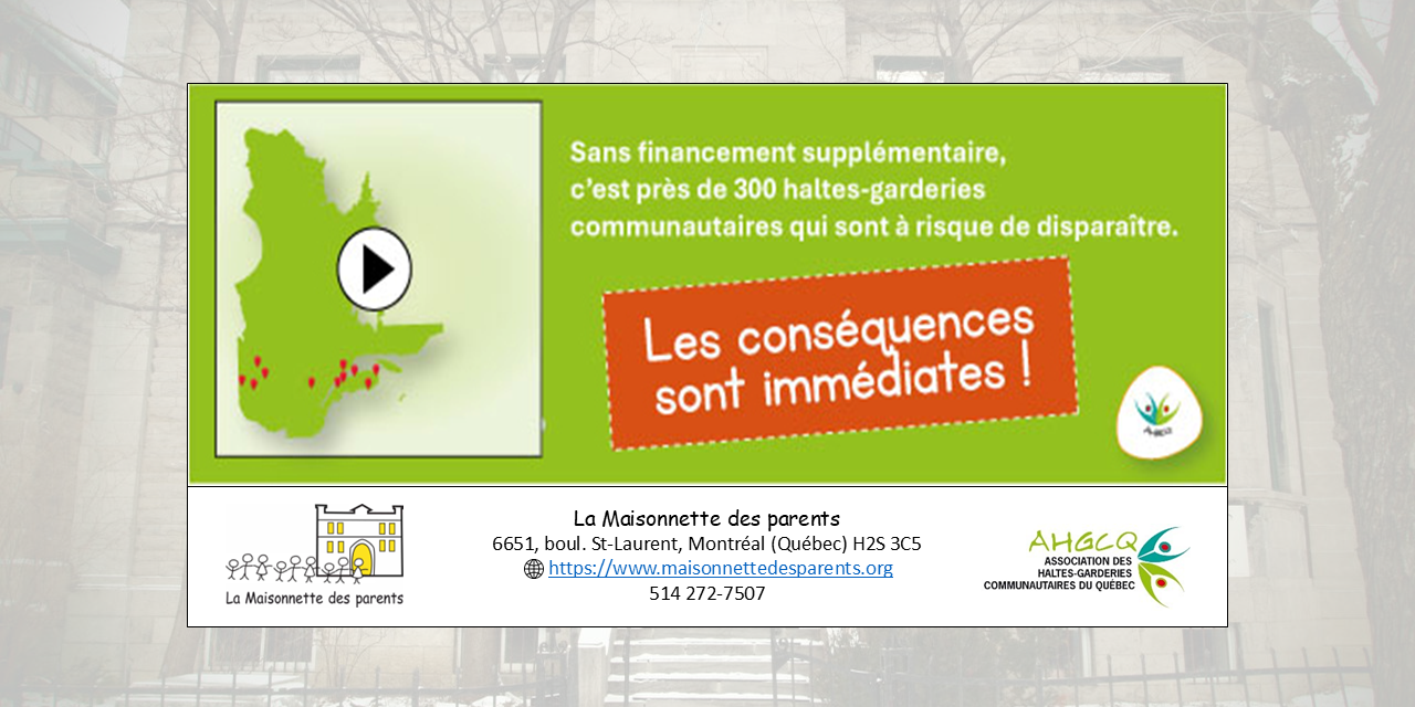 Affiche_VIFNALE – CAMPAGNE DE MOBILISATION_HALTES-GARDERIES COMMUNAUTAIRES – AHGCQ_La MDP – PNG