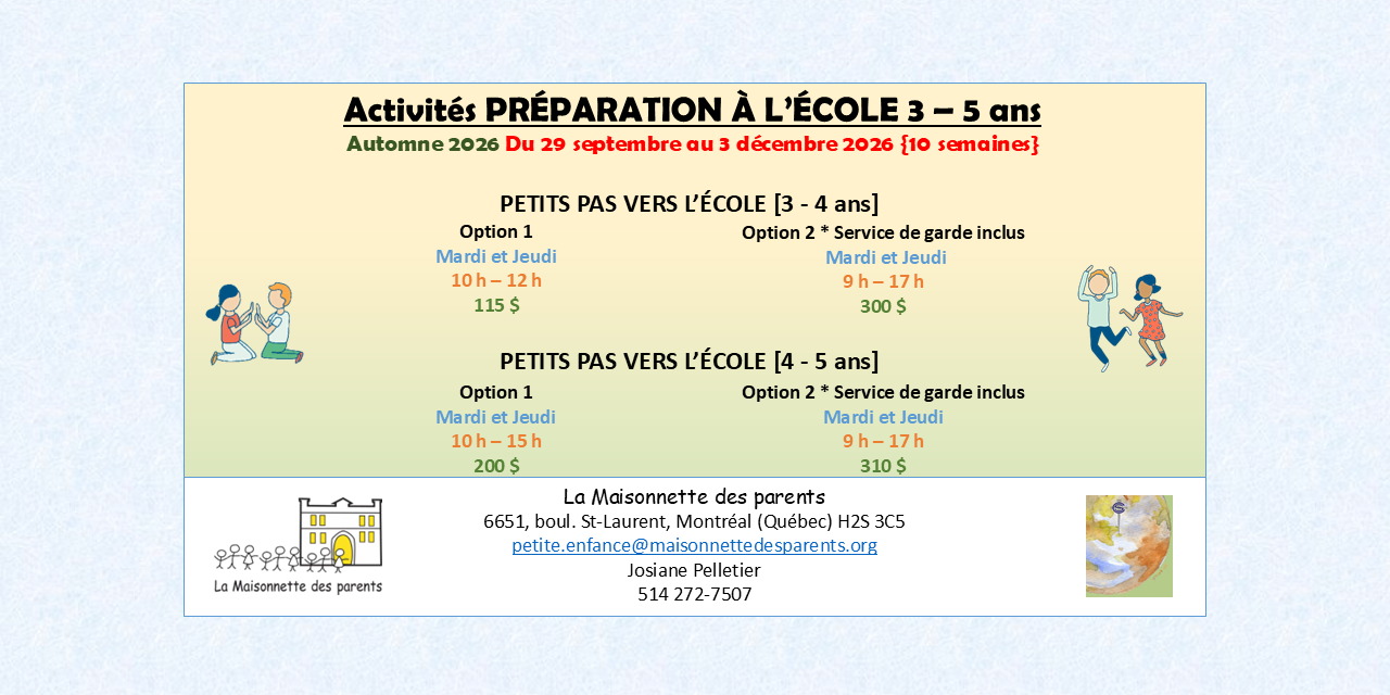 Affiche_PETITS PAS VERS L’ÉCOLE – Automne 2026 – La MDP – PNG